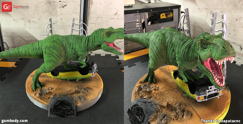 t rex run 3D Models to Print - yeggi