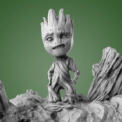 preview of Baby Groot 3D Printing Figurine | Assembly