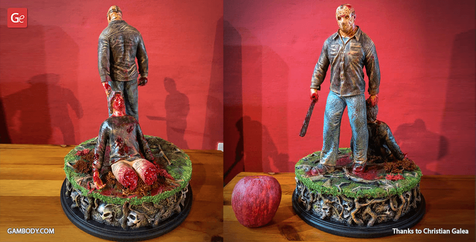 Buy Jason Voorhees 3D Printing Figurine in Diorama | Assembly