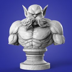 preview of Toppo Bust 3D Printing Figurine | Assembly