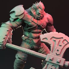 preview of Axe 3D Printing Figurine | Assembly