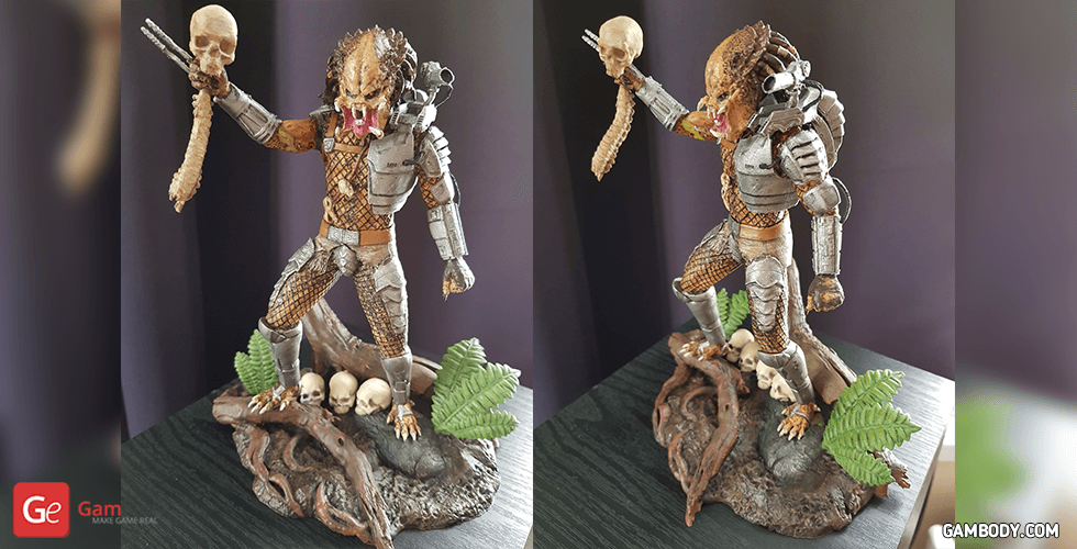 Buy Predator Jungle Hunter 3D Printing Figurine | Assembly