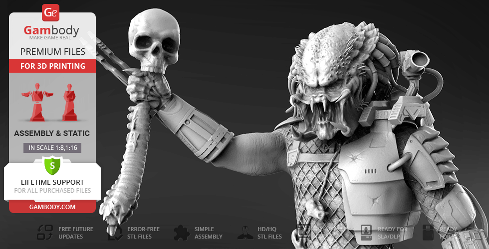 Predator 2 - Guardian / Gort Build - 3D print etc