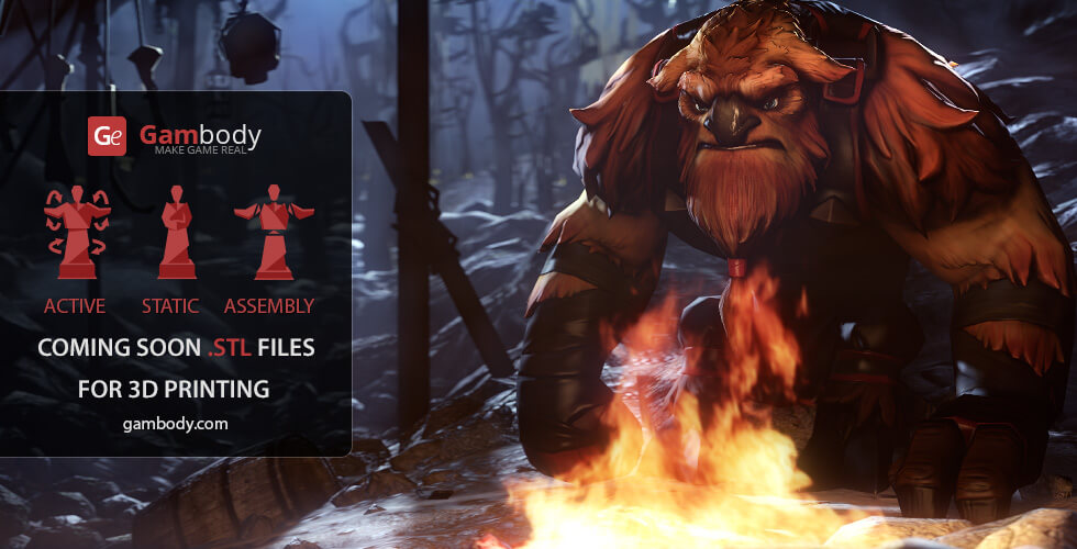 Buy Earthshaker Dota2 Hero Scale Model