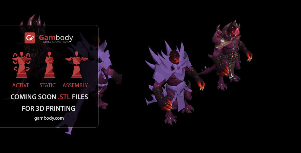 Buy Shadow Demon Dota2 Hero Scale Model