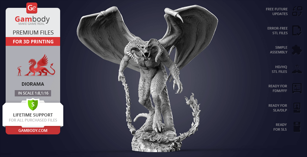 Moria 3D Printing Models