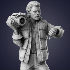preview of Marty McFly 3D Printing Figurine | Assembly