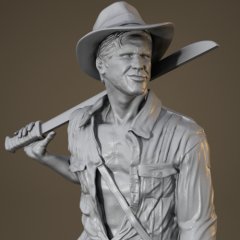 preview of Indiana Jones 3D Printing Figurine | Assembly