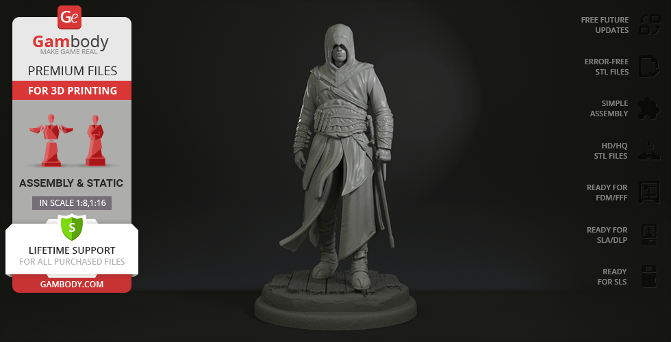 assassins creed unity 3D Models to Print - yeggi