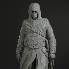 preview of Assassin 3D Printing Figurine | Assembly