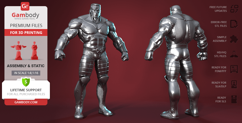 Buy Colossus 3D Printing Figurine | Assembly