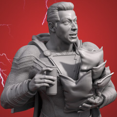 preview of Shazam 3D Printing Figurine | Assembly