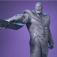 preview of Thanos Endgame 3D Printing Figurine | Assembly