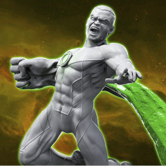 preview of John Green Lantern 3D Printing Figurine | Assembly