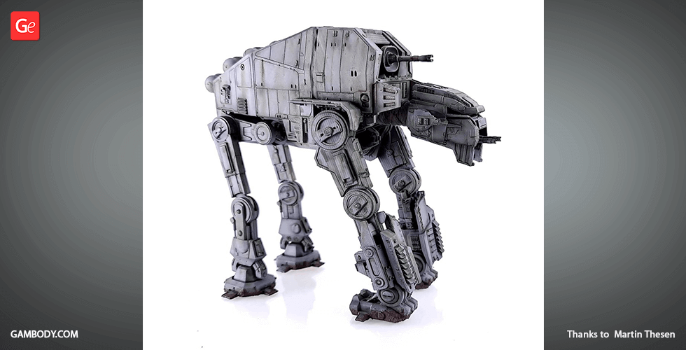 Buy AT-M6 Walker 3D Printing Model | Assembly