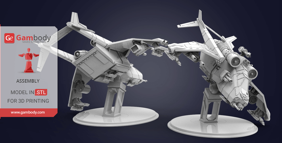 3D Printable Valkyrie battle Suit by Ghamak