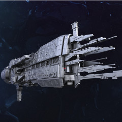 preview of USS Sulaco 3D Printing Model | Assembly
