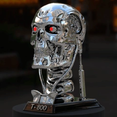 preview of Terminator T-800 Bust 3D Print Model