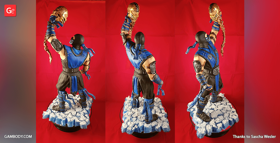 Mortal Kombat - Scorpion vs. Sub-Zero : Fatality! - pvc figures +