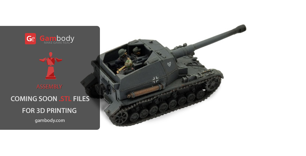 Buy K18 auf Panzer battle tank (Assembly model)