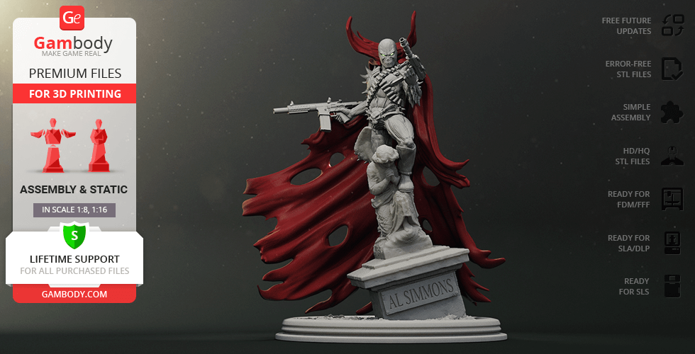 Buy Spawn 3D Printing Figurine | Assembly
