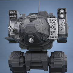 preview of MWO Stalker Weapon Pack for 3D Printing | Assembly