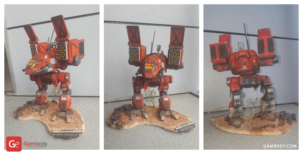 Buy MWO Catapult 3D Printing Model | Assembly + Action