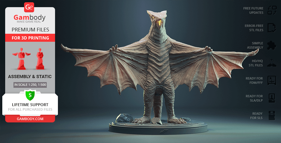 Buy Gyaos 3D Printing Figurine | Assembly