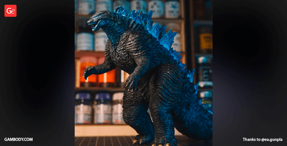 Buy Godzilla 2014 3D Printing Figurine | Assembly