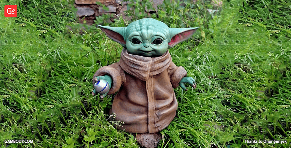 Buy Baby Yoda 3D Printing Figurine | Assembly