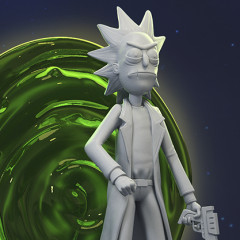 preview of Rick 3D Printing Figurine | Assembly