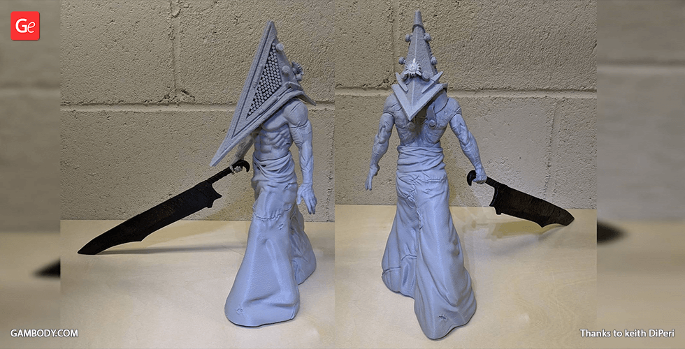 Buy Pyramid Head 3D Printing Figurine | Assembly