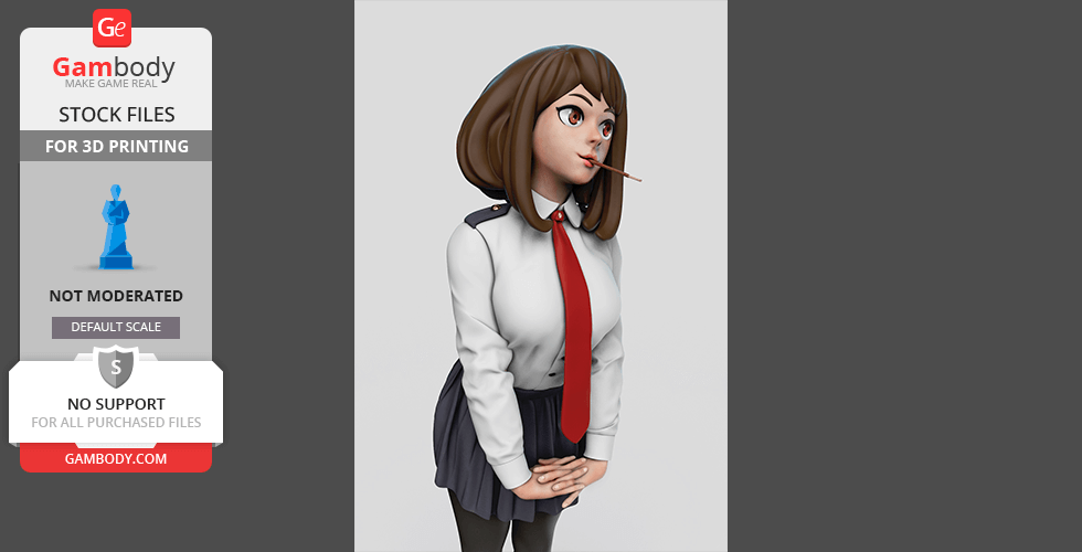 Buy Uraraka School Dress Figurine