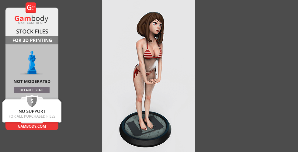 Buy Uraraka Summer Beach Figurine